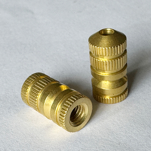 Anglicus aeris Knurled per foraminis iniectio Flantur nut