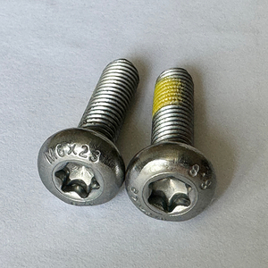 Tornillos de ciruela de la cabeza de la bandeja de rosca completa con cojín